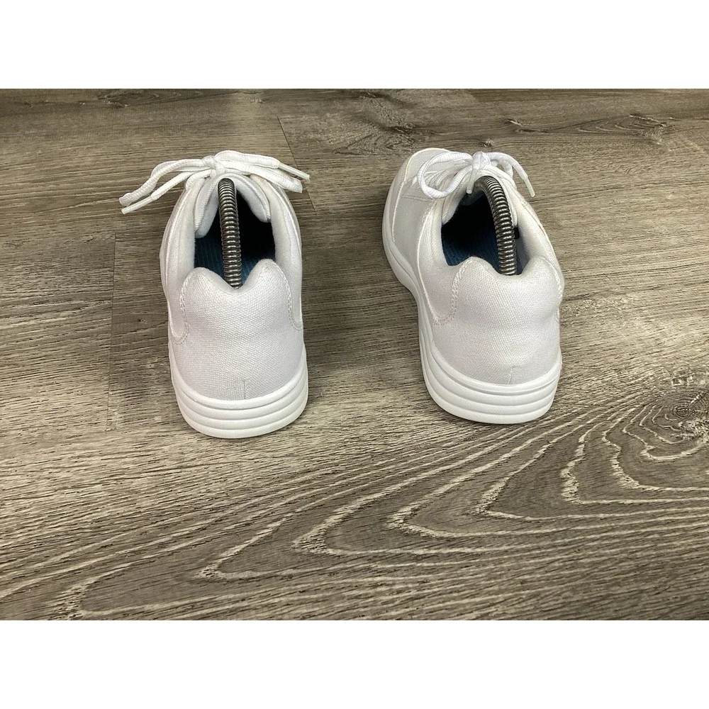 Dr Comfort Womens Size 9M 9 White Riley Therapeutic Shoes Lace Up Comfort
